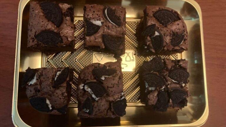 Brownies choco oreo